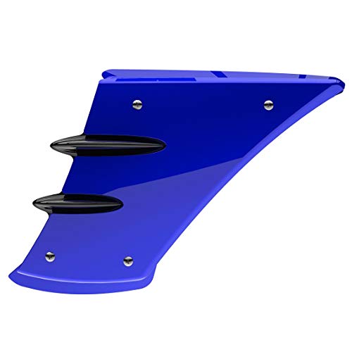 Saiga Parts Side Spoiler Wings for Yamaha R15 V3 (Racing Blue)