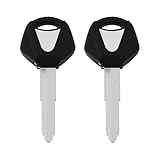 SG Store 2個 オートバイ ブランク キー ノーカット ブレード 右溝 ヤマハ YZF R1 R6 YZF600 FZ1 FZ6 MT07/09に対応