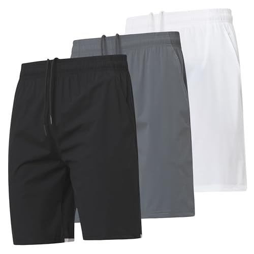 Short D'Entraînement Homme MaaMgic 2-en-1 - Double Couche, Séchage Rapide, Poche Zippée - 2