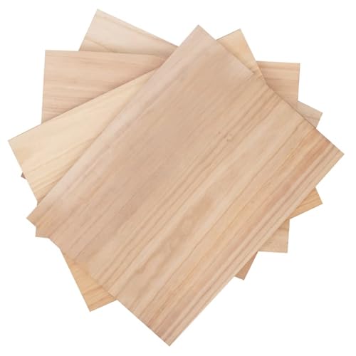 Tablero Madera, Tablones de Madera a Medida para Estante Flotante, Encimera, Escritorio, Estantería de Pared, Bricolaje, Madera Maciza Natural(L 30 cm x W 40 cm,1.8 cm)
