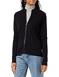 Falke Bomber Chaqueta, Mujer, Azul Oscuro, XX-Small
