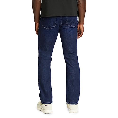 Eddie Bauer Men's Voyager Flex 2.0 Jeans, Dk Indigo, 36W X 32L #TOP1