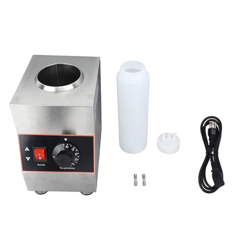 Calentador de salsa Haofy 650ML 160W control de temperatura acero inoxidable