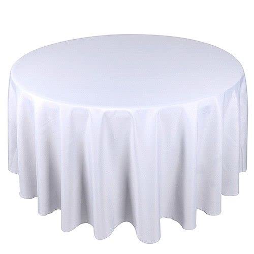 Sterling Mill Polyester Round Tablecloth – Christmas Elegant Table Cover for Weddings, Dinner, Parties, Birthday, Banquets and Events — image 1