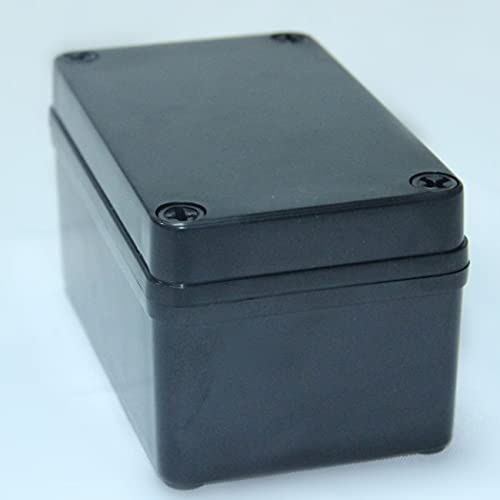 Davitu Wiring Harness - 80*130*70mm Black color Waterproof over black flame-retardant ABS button junction box enclosure