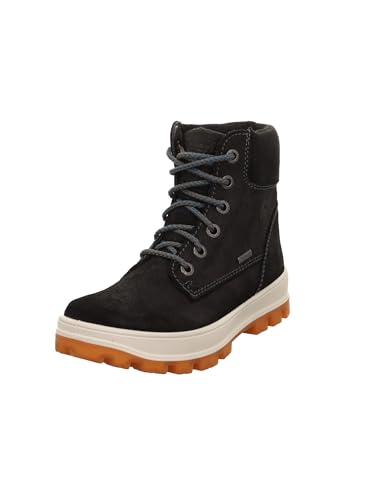 Superfit Jungen Tedd Gore-tex 1-800474 Stiefel, Schwarz 0000, 36 EU Weit