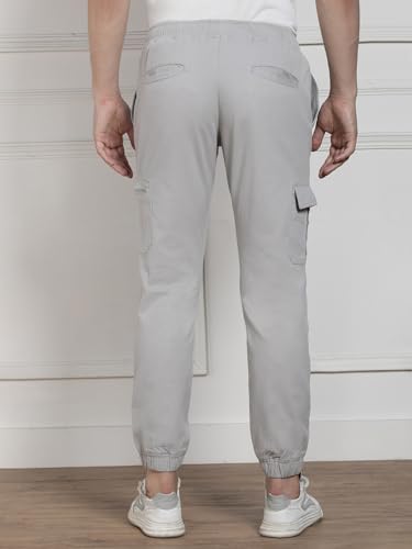 Image of Dennis Lingo Men's | Solid | Mid Rise | Relaxed Fit | Cargo Joggers
