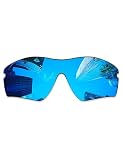 Combine8 Ploarized - Lenti di ricambio per occhiali da sole Oakley RadarLock Path OO9181, colore: Blu ghiaccio