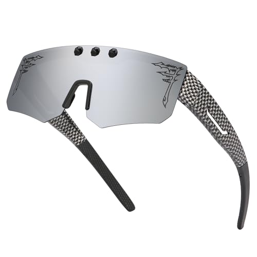 Image of ACEXPNM Polarized Fit Over Glasses Flip Up Sunglasses for Men Women, Wrap Around Goggles for Driving Cycling Fishing