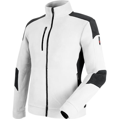WÜRTH MODYF Fleecejacke weiß und anthrazit Cetus - Größe XL