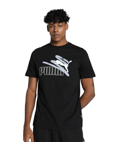 Image of Puma Men's Printed Regular Fit T-Shirt