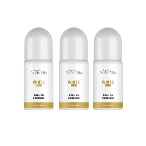 Image of Roll-On & Underarms Roll-On Duo - Alcohol-Free, Silicon-Free, Paraben-Free, Elegance Infused, Underarm Whitening Natural Roll On, Deodorant For Women&Men - 50 ml (WHITE OUD PACK OF 3)