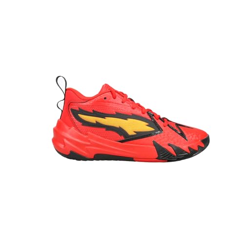 PUMA Kids Boys Scoot Zeros Retro Portland Basketball Sneakers Shoes - Red