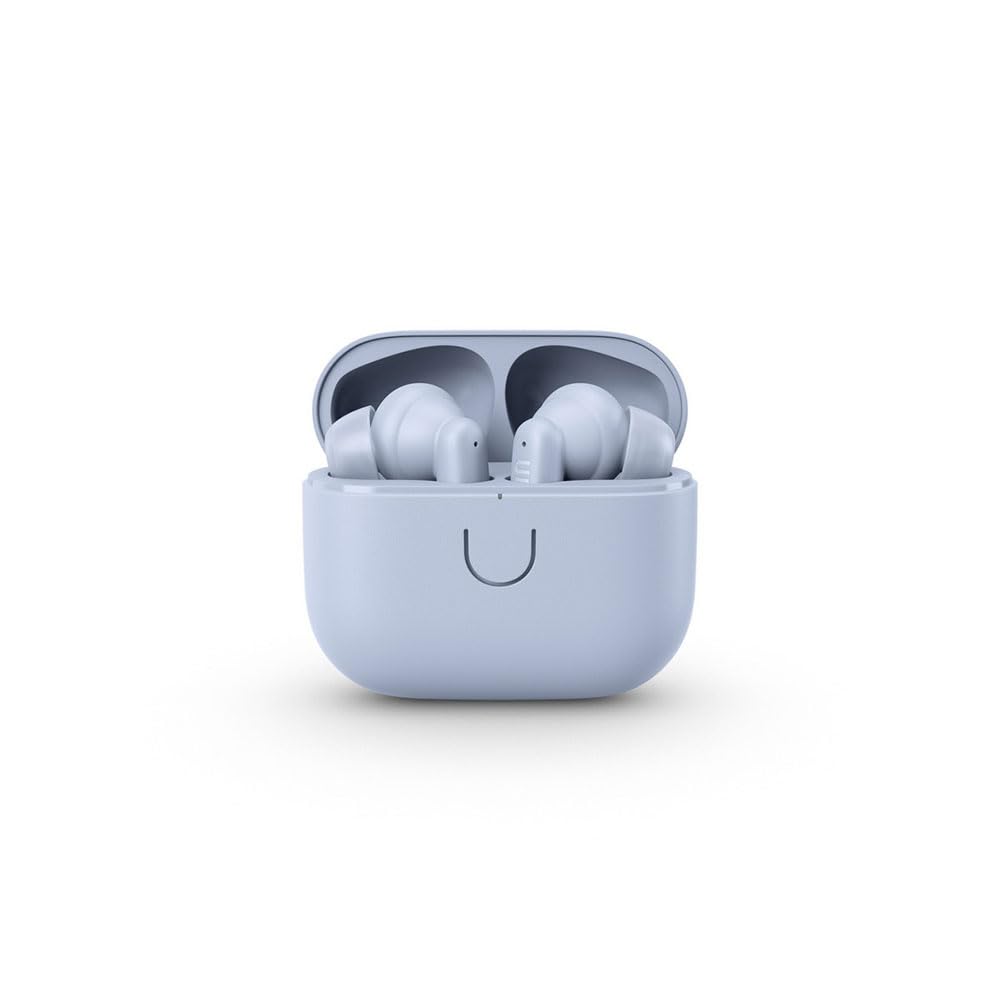 Urbanears Boo Tip Écouteurs sans Fil, 30 Heures de Lecture, IPX4 résistant à l'eau - Légèrement Bleu 1006193