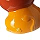 LEONARDO HOME Bambini Löwe Spardose, Keramik Sparschwein mit Schlüssel, Geschenk für Kinder, Jungen Mädchen, 12,8 cm, orange bunt, 039192