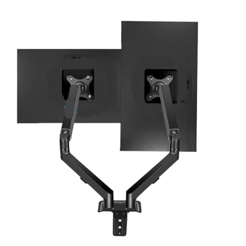 Support de moniteur double bras NBYGSC M22B à ressort à gaz pour écrans LCD de 17 à 30 pouces