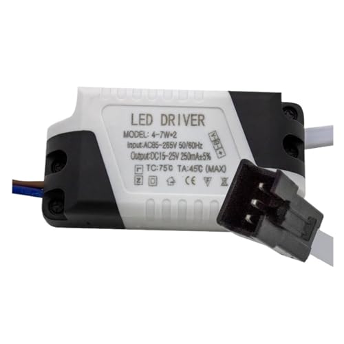Lámpara plana de balastro Led, fuente de alimentación con atenuación de tres colores, accesorios for lámparas de techo, foco de luz descendente for el hogar, controlador de corriente constante ( Color