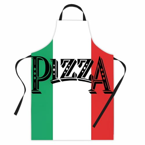 AEIXYA 1 Stück Pizza Schürze, 60 X 80Cm Lustige Küchenschürze, Italienische Flagge Grillschürze Für Männer Lustig,Grillschürze Für Männer, Geeignet Für Damen Und Herren(B) AEIXYA 1 Stück Pizza Schürze, 60 X 80Cm Lustige Küchenschürze, Italienische Flagge Grillschürze Für Männer Lustig,Grillschürze Für Männer, Geeignet Für Damen Und Herren(B)