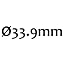 Diameter: Φ33.9mm