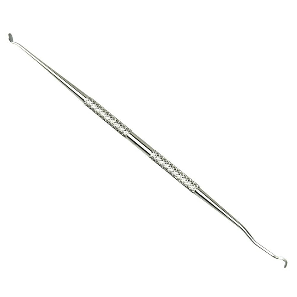 1 Piece Silver Beekeeping Grafting Tool Double Head Beekeeping Grafting Needle Beekeeping Moving Needle Tool Stainless Steel Queen Moving Needle Queen