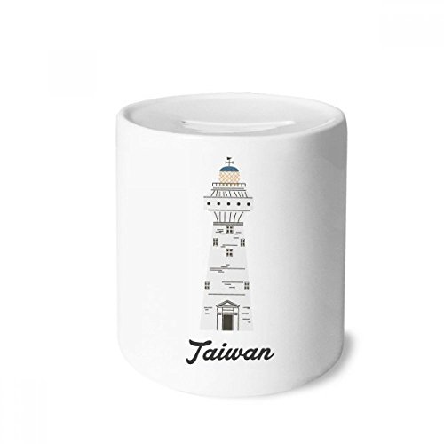 Tirelire phare Eluanbi céramique pour décoration de bureau et économies de voyage ludiques