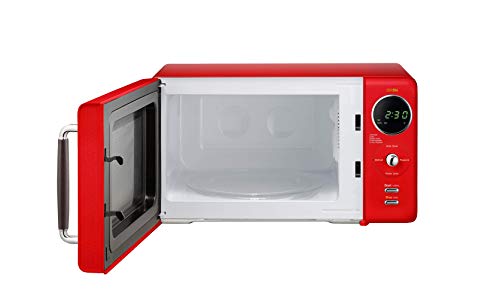 Daewoo KOR07R3ZER Microwave, 0.7 Cu.Ft, Red