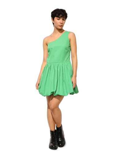 Image of ONLY Women's One Shoulder Balloon Mini Dress