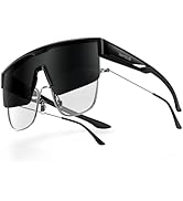 Lamicall Polarized Fit Over Glasses Sunglasses - Universal UV400 Protection for Men Women, Oversi...