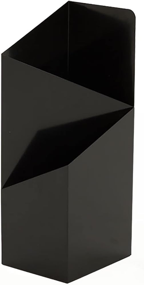 WQPMNYG Metal Umbrella Stand with Removable Drip Tray - Nordic Style Indoor/Outdoor Umbrella Holder for Office Hallway Entrance Garage - Rustproof Umbrella Storage Solution