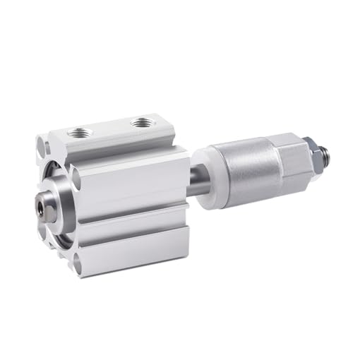 Vérin pneumatique SDAJ 80mm à double action et course réglable