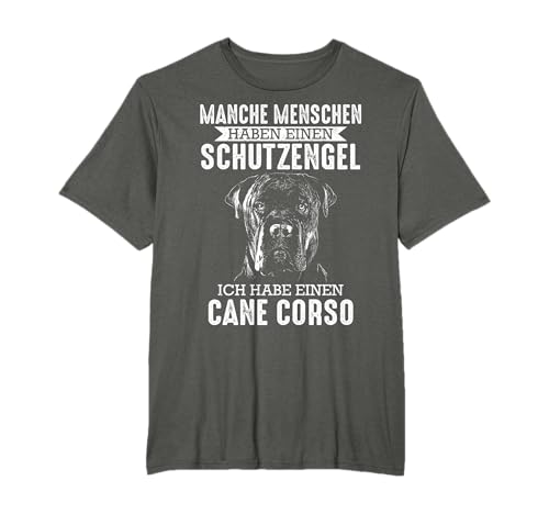 Cane Corso Hund Schutzengel T-Shirt