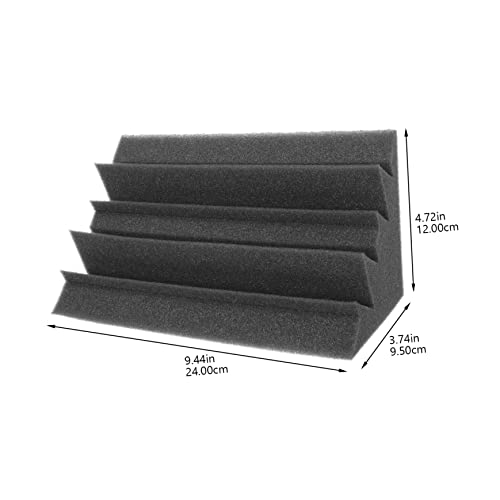3Pcs Esquina Trampa de Graves Material Absorbente de Sonido para Sala de Control de Grabación miniatura 2