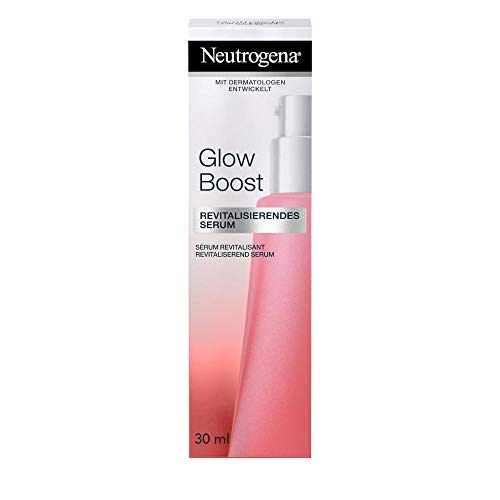 Preisvergleich Produktbild Neutrogena Glow Boost Gesichtspflege, Revitalisierendes Serum, gegen Pigmentflecken und Rötungen, für jede Haut, 30ml