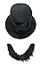 Rubies Abraham Lincoln Instant Disguise Kit Abe Lincoln Costume (Hat & Beard) Black