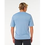Rip Curl Men's Icons of Surflight Short Sleeve Loose Fit UPF 50 Rashguard - Image 2
