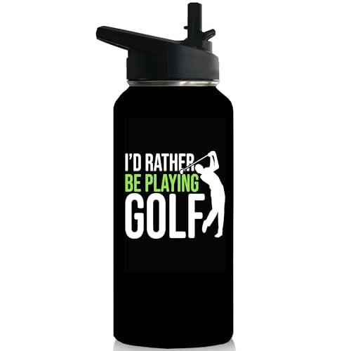 32oz Golf Water Bottle Insulated