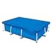 Produktbild DOMIRE Poolabdeckplane, Pool-Abdeckung, Pool-Abdeckung Swimming Pool Rechteckige Abdeckung Wasserdicht Staub Pool Tuch Uv-beständig Mat Startseite Pool Accessor 260x170cm
