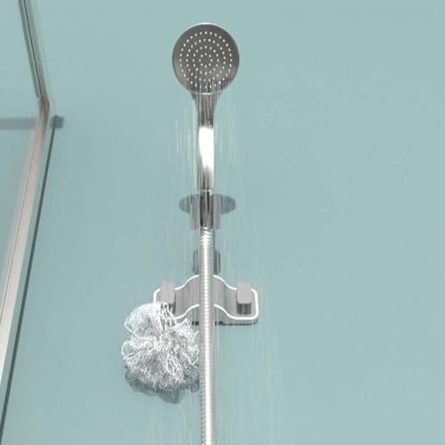 Support de pomme de douche réglable installation sans perçage étanche