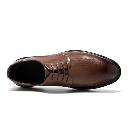 Classic Mens Shoes Platform Height Increase Men Dress Shoes Formal Suit Elevator Business Breathable2