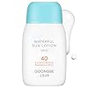 GOONGBE Waterful Sun Lotion Mild SPF 40 - Zinc Oxide Water Resistant Mineral Sunscreen for Babies, Kids & Adults - Hypoallergenic, Vegan, Reef-Safe - Korean Sun Care for Sensitive Skin, 2.82 fl.oz.