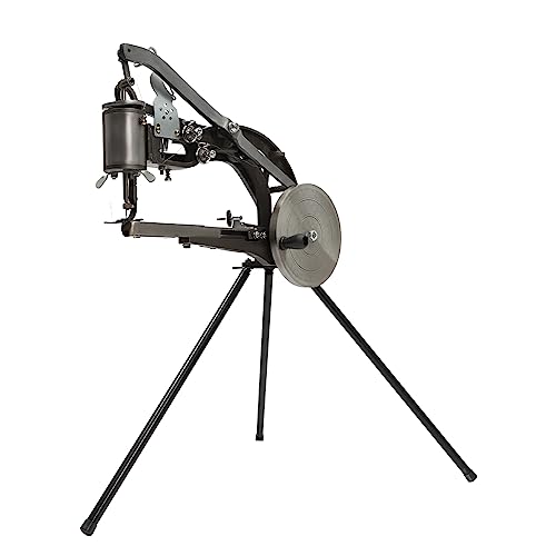 Machine à coudre manuelle avec direction réglable à 360° pour coudre des chaussures en tissu, chaussures en caoutchouc, chaussures en cuir, sacs de voyage, imperméables