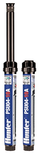 HUNTER PSU0410A - Difusor emergente, 10 cm, con tobera 10A, Color Negro
