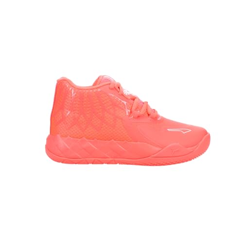 PUMA Kids Girls Mb.01 BCA Basketball Sneakers Shoes - Orange, Pink - Size 11 M