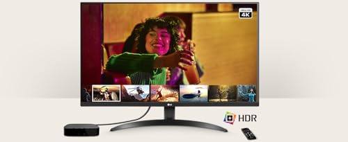 Image of LG 32-Inch Ultrafine 4K UHD (3840x2160) Monitor with HDR10, 90% DCI-P3, Built-in Speakers, OnScreen Control, HDMIx2 and DisplayPort