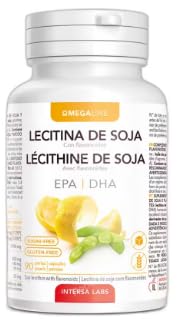 Pack de 2 - Lecitina de Soja con Flavonoides 1200 mg (90 Perlas) – Sinergia Antioxidante Potente para el Sistema Circulatorio – Lote de 180 Uds