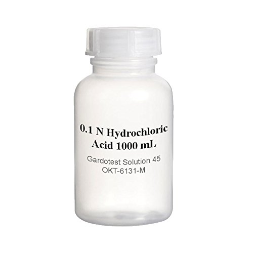 0.10 N Hydrochloric Acid 1000 mL Gardotest Solution 45 OKT-6131-M (50560592)