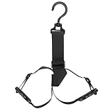 Yhenlovtt Schnallen-Stiefel-Aufhänger mit drehbarer Wathose – variabler Trockengestell, Aufbewahrungsgurt für Angeln, Regen, Jagd, 360° plus platzsparend