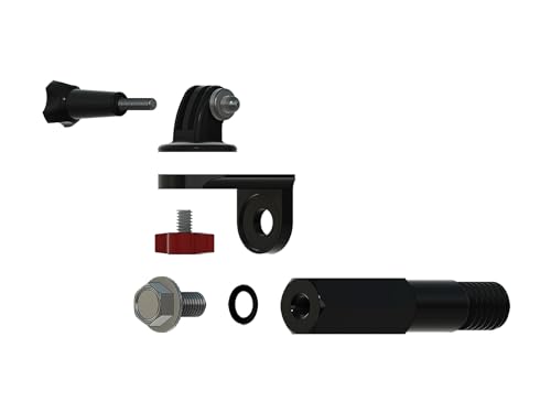 CravenSpeed Easy Tow Hook Bolt-On Mount for GoPro Cameras Compatible with Volkswagen Golf GTI  | Front Bumper Action Cam - Additional View