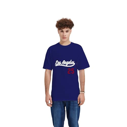 Camiseta unisex de béisbol 555 para hombre, mujer y niños 100% algodón miniatura 2