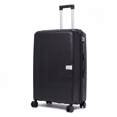 Image of VLITE Airstream Family Set of 3 (S +M+ L) Hard Sided Luggage Trolley Bag for Travel Suitcase with 8 Spinner Wheels - Check-in Size Suitcase